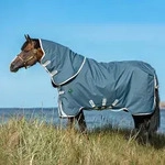 Horseware Amigo AmEco 12 Turnout Plus 250g - Dark Blue, 140