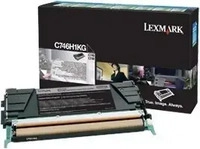 LEXMARK C746H1KG, Lexmark Toner C746H1KG schwarz 12.000 Seiten