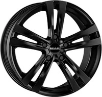 MAK Zenith Gloss Black Alufelge 14 Zoll ET37 4x100 ML60,1