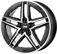 CMS C29-AERO Diamond Black Gloss Alufelge 18 Zoll ET45 5x114,3 ML67,2