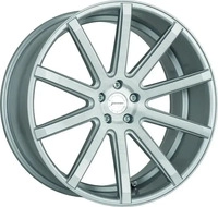 Corspeed Deville Silver-brushed-Surface Alufelge 19 Zoll ET47 5x112 ML73,1