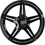 artFORM AF-301 Black Painted Alufelge 20 Zoll ET35 5x120 ML72,6