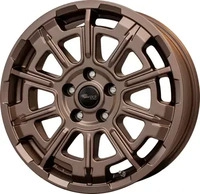 Brock B45 Satin Black Matt Alufelge 17 Zoll ET51 5x112 ML66,6