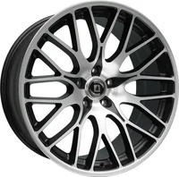 Diewe Wheels Fina Nero Machined Alufelge 19 Zoll ET45 5x114,3 ML64,1