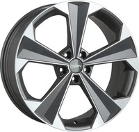 Oxigin 22 OXRS Titan Polish Alufelge 19 Zoll ET43 5x114,3 ML72,6