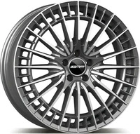 GMP QStar Glossy Black Alufelge 19 Zoll ET45 5x112 ML57,1