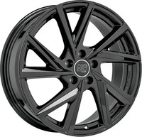 MSW 80/5 Gloss Black Alufelge 17 Zoll ET46 5x100 ML57,06