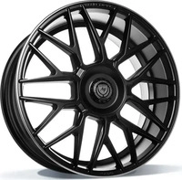artFORM AF-801 Flat Black Rim Polished Alufelge 19 Zoll ET30 5x112 ML66,5