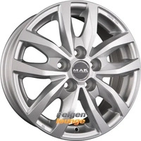 MAK Load 5 Gloss Black Alufelge 16 Zoll ET45 5x114,3 ML76