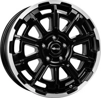 Brock B45 Satin Black Matt Alufelge 20 Zoll ET39,5 5x120 ML72,6