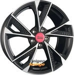 MAM RS6 Black Painted Alufelge 18 Zoll ET38 5x100 ML63,4