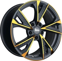 MAM RS6 Black Painted Alufelge 20 Zoll ET35 5x120 ML72,6