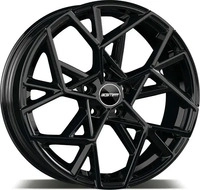 GMP Cartesio Glossy Black Alufelge 16 Zoll ET35 5x114,3 ML73,1