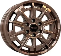 Brock B45 Satin Black Matt Alufelge 18 Zoll ET55 6x139,7 ML93,1