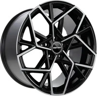 GMP Cartesio Glossy Black Alufelge 17 Zoll ET29 5x114,3 ML73,1