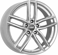 DBV Andorra TR Silver Alufelge 16 Zoll ET40 5x100 ML57,1