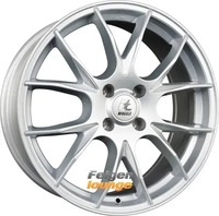 it Wheels Kira Gloss Silver Alufelge 18 Zoll ET38 5x100 ML57,1
