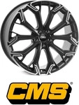 CMS C37 Matt Black Alufelge 19 Zoll ET45 5x114,3 ML67,2