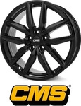 CMS C28 Racing Silver Alufelge 17 Zoll ET48 5x108 ML65,1