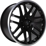 Eta Beta Combat Antracite Matt Alufelge 17 Zoll ET55 5x160 ML65,1