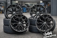 Damina Performance DM18 Black Painted Alufelge 20 Zoll ET35 5x112 ML66,6