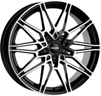 MAK Koenig Gloss Black Alufelge 18 Zoll ET51 5x120 ML72,6