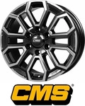 CMS C35 Complete Black Gloss Alufelge 18 Zoll ET30 6x139,7 ML100,1