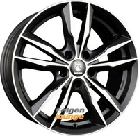REDS Fast Black Matt Alufelge 17 Zoll ET45 5x112 ML72,3