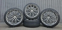 Damina Performance DM18 Black Painted Alufelge 18 Zoll ET30 5x112 ML72,6