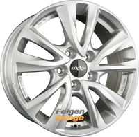 OXXO Oberon 5 Silver Alufelge 18 Zoll ET50 5x108 ML63,4
