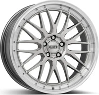 Dotz Bilbao blaze Silver Polished Lip Alufelge 18 Zoll ET31 5x112 ML66,6