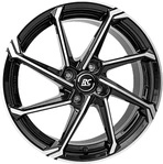 RC-Design RC36 Kristallsilber Alufelge 17 Zoll ET37 4x100 ML60,1