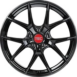 TEC Speedwheels GT 6 Evo Black-glossy Alufelge 22 Zoll ET51 5x114,3 ML72,5