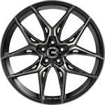 TEC Speedwheels GT9 Schwarz-matt-frontpoliert Shadow Edition Alufelge 19 Zoll...