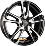 GMP Astral Black Diamond Alufelge 17 Zoll ET35 4x98 ML58,1