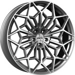 Antera A105 Piano Black Diamond Alufelge 20 Zoll ET35 5x114,3 ML64,1