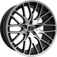 Diewe Wheels Fina Nero Machined Alufelge 18 Zoll ET32 5x120 ML72,6