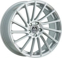 Motec Tornado Highgloss Silver Alufelge 21 Zoll ET15 5x112 ML66,5