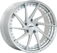 Oxigin MP1 Silver Brush, Lip Polish Alufelge 20 Zoll ET50 5x112 ML66,6