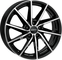 Alutec Singa Diamant-schwarz Frontpoliert Alufelge 15 Zoll ET35 4x98 ML58,1