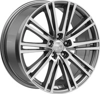 2DRV WH18 Schwarz Glanz Lackiert Alufelge 20 Zoll ET37 5x112 ML66,6
