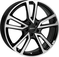 Alutec Tormenta Diamant-schwarz Frontpoliert Alufelge 17 Zoll ET53 5x114,3 ML67,1