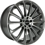 GMP Stellar Silver Alufelge 22 Zoll ET38,5 5x108 ML63,4