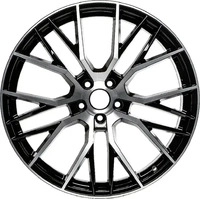 Tomason TN23 Black Diamond Polished Alufelge 21 Zoll ET40 5x114,3 ML67,1