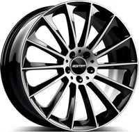 GMP Stellar Silver Alufelge 22 Zoll ET38,5 5x108 ML63,4