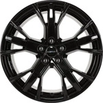 GMP Gunner Glossy Black Alufelge 22 Zoll ET50 5x130 ML71,6