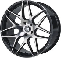 RH RB11 Racing Schwarz Lackiert Alufelge 21 Zoll ET50 5x112 ML72,6