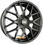 MAM GT1 Matt Black Lip Polish Alufelge 19 Zoll ET45 5x108 ML72,6