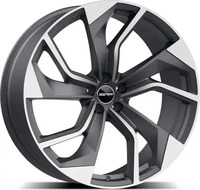 GMP Rebel Matt Anthracite Diamond Alufelge 22 Zoll ET66 5x130 ML71,6