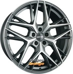 GMP Lunica Glossy Black Alufelge 18 Zoll ET45 5x112 ML66,6